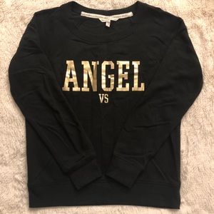Victoria’s Secret Black Angel Sweatshirt